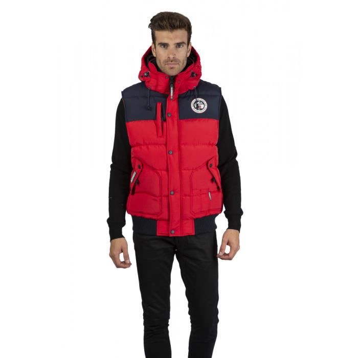 GEOGRAPHICAL NORWAY Doudoune VORTEX Rouge - Homme