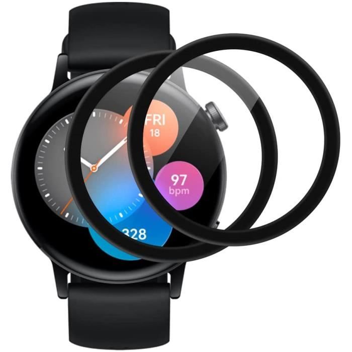 Verre Trempé pour Huawei Watch GT 3 42mm [Lot de 2] Film Protection Ecran Montre Anti Rayure Phonillico®