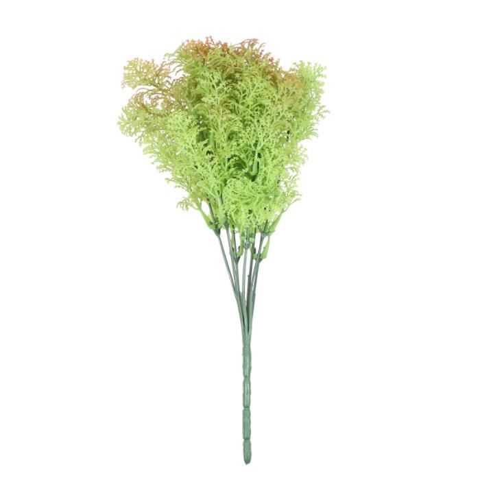 1PC Creative Vivid DIY Photographie Props Simulation Plante Verte Fleur pour Bureau À Domicile OBJET DECORATIF
