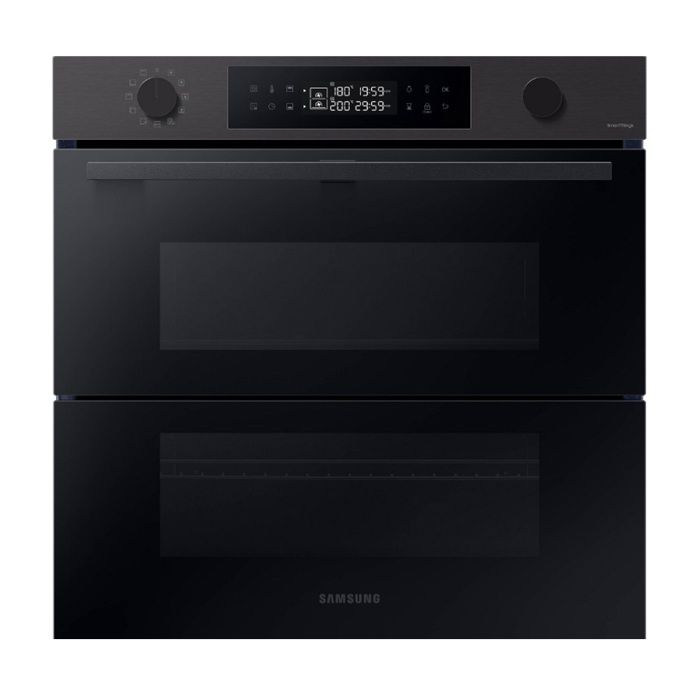 SAMSUNG Four encastrable pyrolyse NV7B45502AB Dual Cook Flex ,76L, Vapeur naturelle