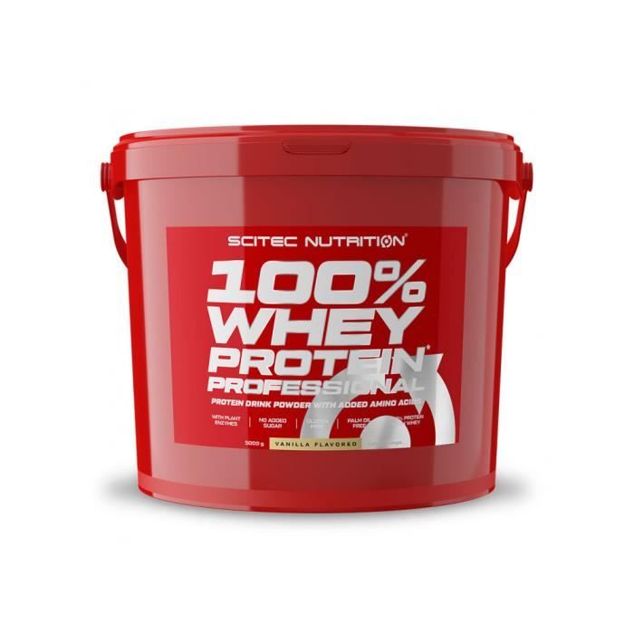 100% WHEY PROFESSIONAL (5kg) - Vanille