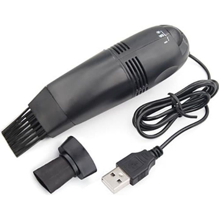 TRIXES Mini aspirateur USB pour clavier de PC et ordinateur portable