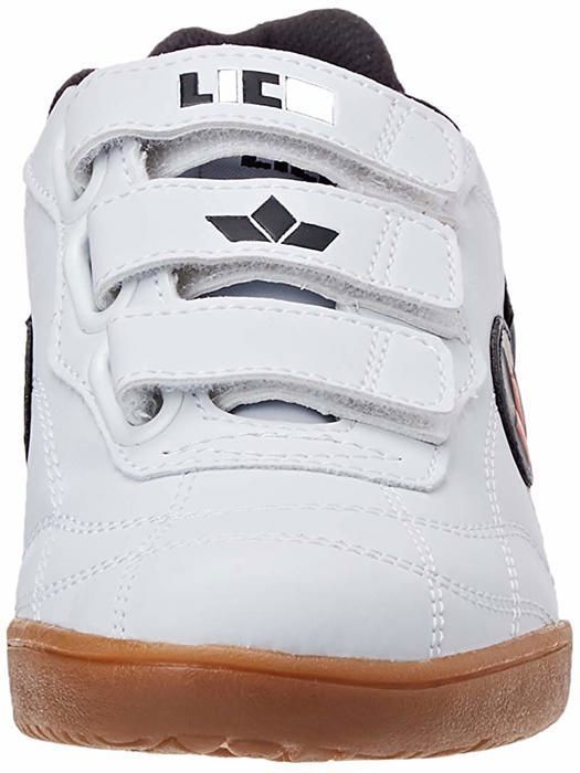Lico Basket Lico - 360215WEISS/MARINE - Mixte Enfant - Velcro - Cuir synthétique - Semelle amovible
