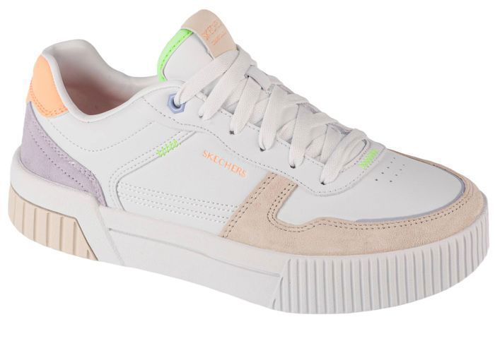 Skechers Baskets Sneakers Femme Blanc Skechers Jade - Stylish Type