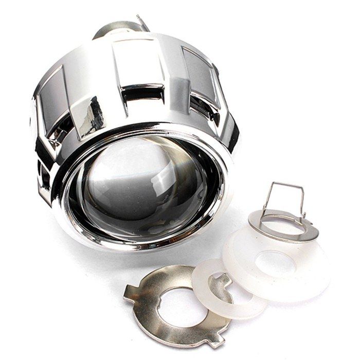 2 Projecteurs Bi-LED 3 Pouces 8000lm 55W/65W - Conversion Phares Voiture Feux Croisement Route