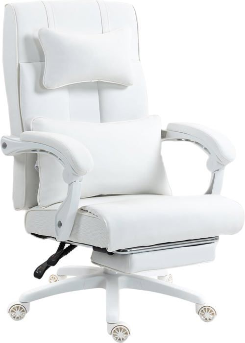 Siege Gaming Dowinx Chaise De Gaming Racing - Ergonomique - Avec Support Lombaire - En Cuir Synthétique - Dossier élargi - 150 Kg - Noir Fauteuil Gamer