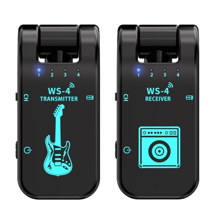 🎸 Système Sans Fil WS-4 pour Guitare Électrique : Liberté de Mouvement et Son Professionnel à 23,99 €