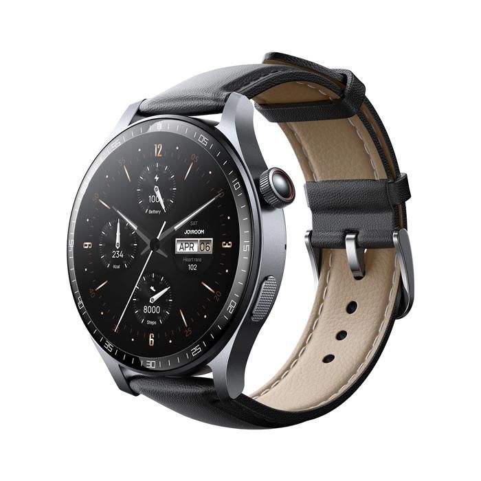 Montre Connectée - JOYROOM - JR-FC2 Pro - Gris - Étanchéité IP68 - Autonomie 7 jours