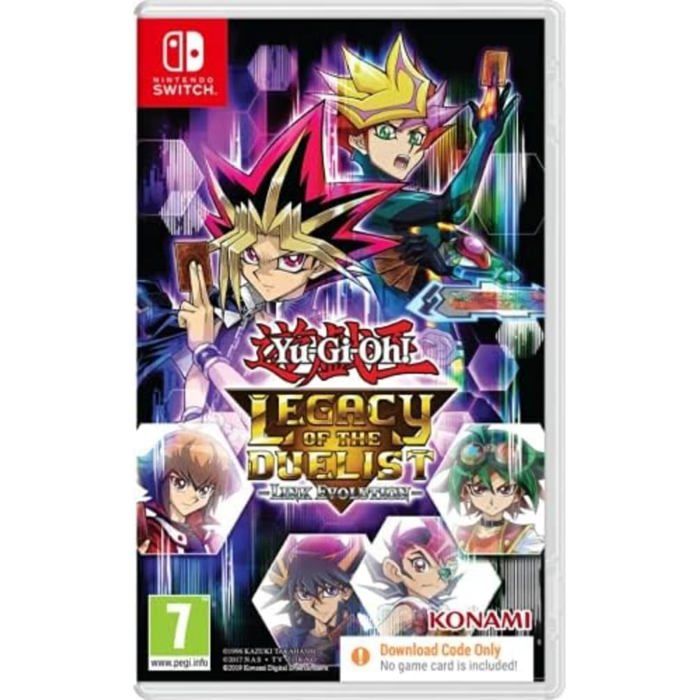 Yu Gi Oh! Legacy Of The Duelist: Link Evolution Code In A Box Switch
