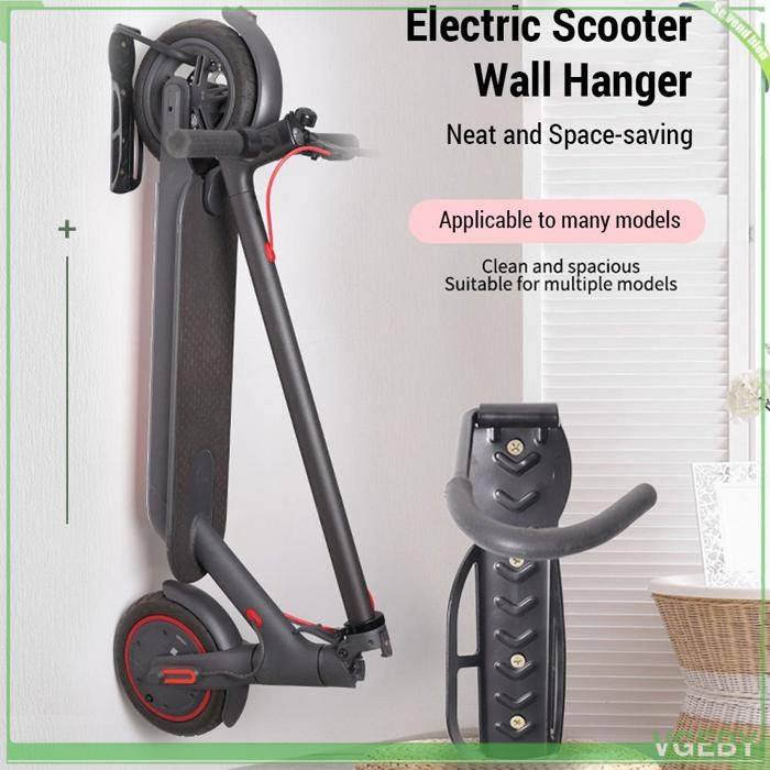 Fafeicy Crochet de fixation murale pour trottinette électrique
