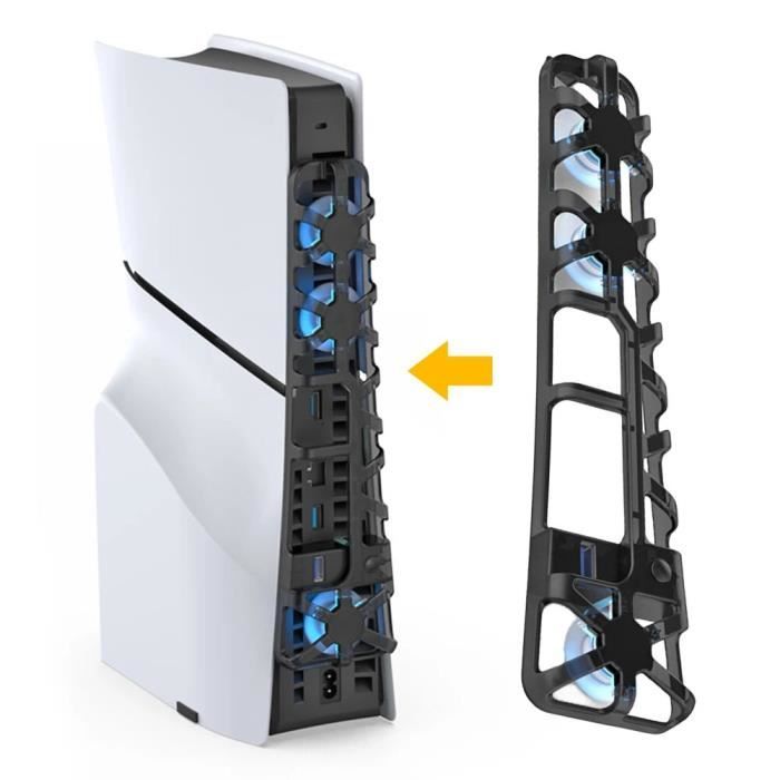 Ventilateur Panneau USB 120mm, BRIEFCEC-Système De Refroidissement Silencieux Avec Contrôle De Vitesse Double Roulement à Billes Pour Intérieur, Armoire, Home Cinema(120mm, 1 Panneau Avec Contrôle