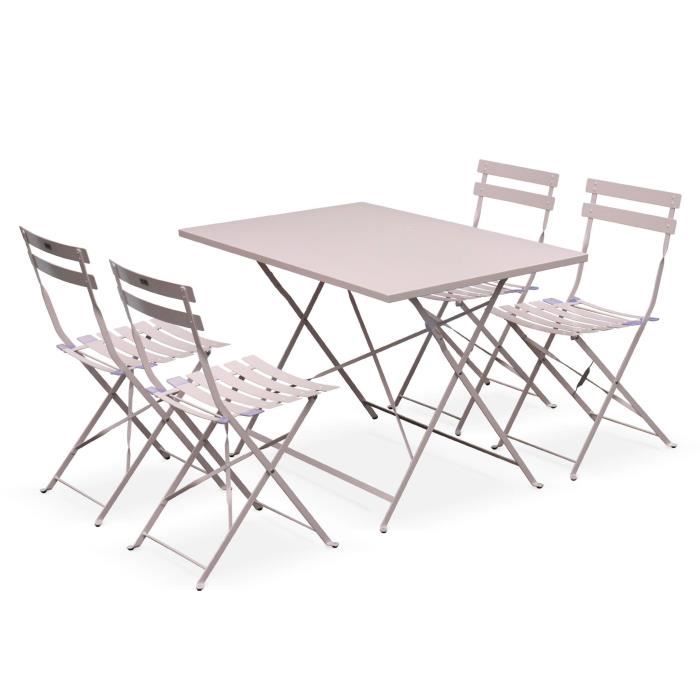 Salon De Jardin Rose