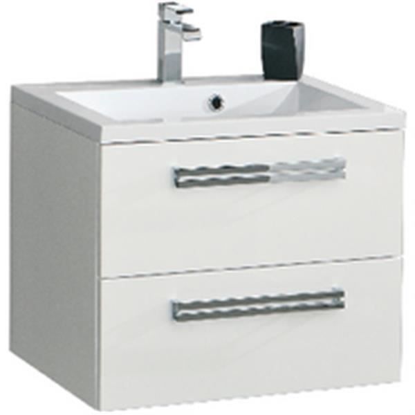 Alterna Meuble Sous Vasque Seducta 60 Cm 2 Tiroirs Gris Perle Ref 200519 Achat Vente Meuble Vasque Plan
