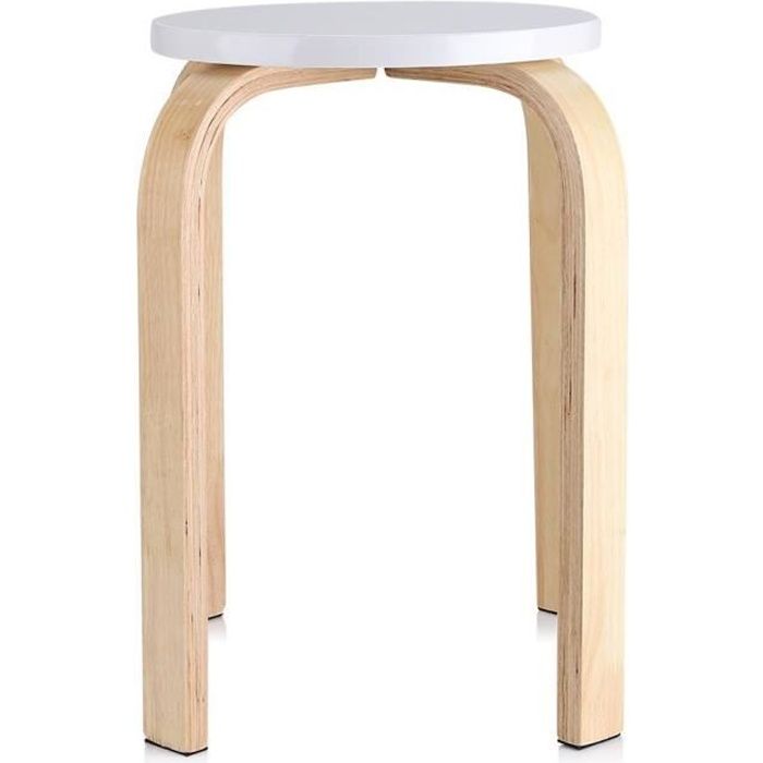 Tabouret En Cèdre Massif Naturel - Chaque Pièce Unique - Repose-Pieds, Support Plantes, Table D'Appoint - Déco Bois