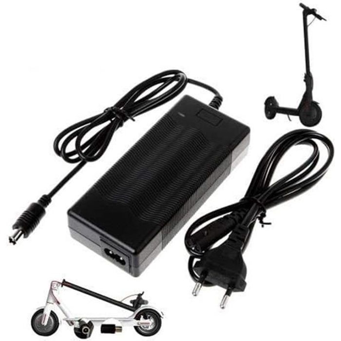 Adaptateur Secteur Alimentation Chargeur 42V 2A pour Trottinette Electrique Pliable Xiaomi M365 Mi Electric Scooter