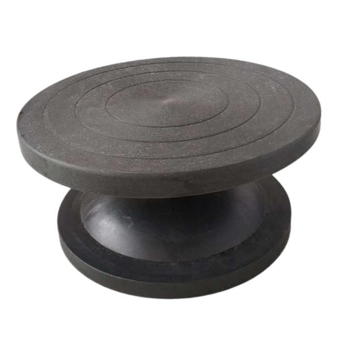 Plateau Tournant Poterie 11,5 Cm – Double Face, Idéal Pour Enfants Et Débutants En Céramique