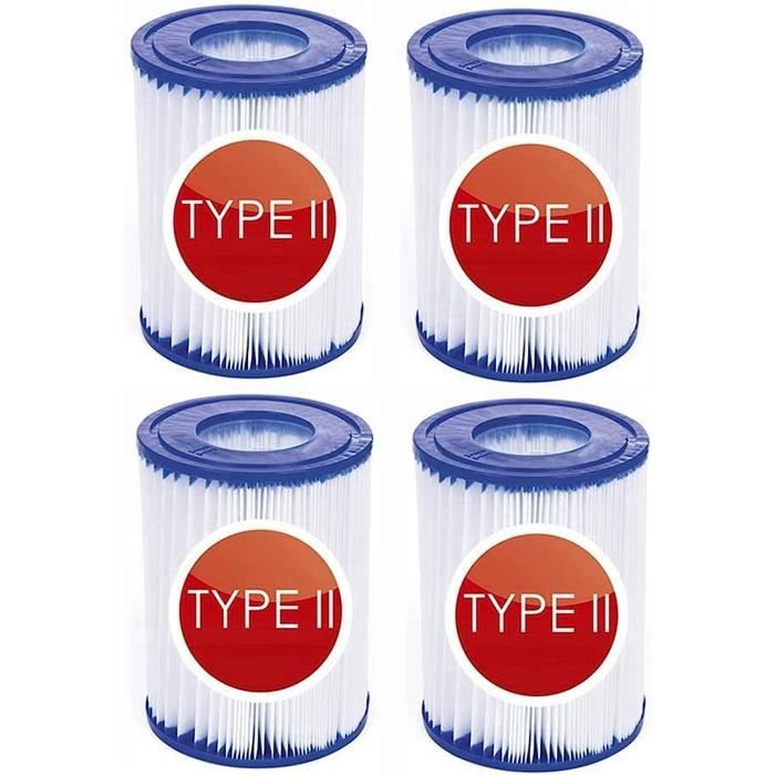 Deawater Lot De 2 Cartouches Filtrantes RCX70101 Pour Nettoyeur Piscine Hayward AquaVac, TigerShark, SharkVac - Compatibles Maytronics