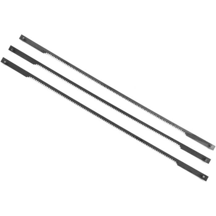 Lot De 12 Lames De Scie Sauteuse 24 Dents En Acier Au Carbone Haute Dureté Pour Couper Le Bois