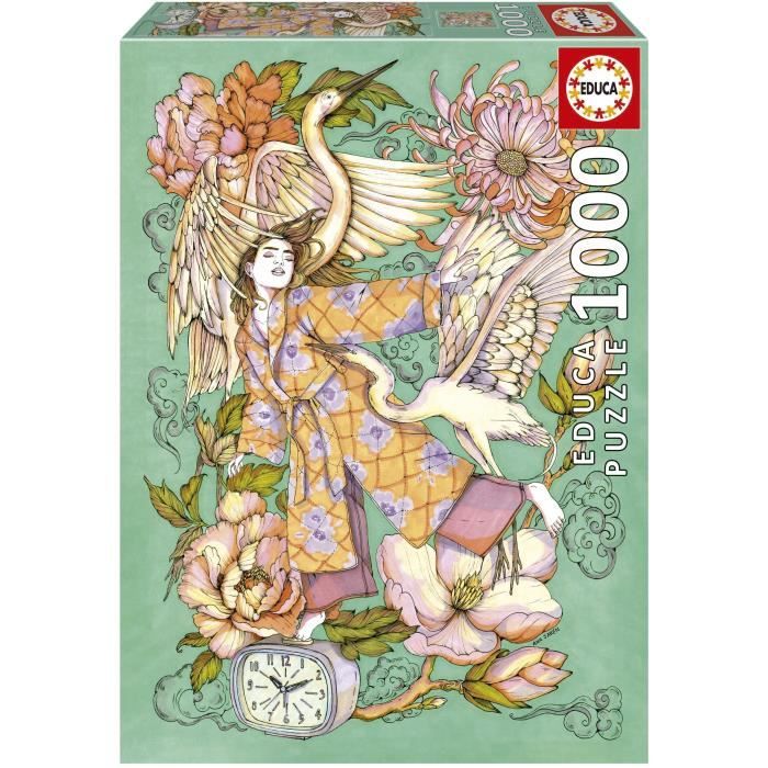 Puzzle EDUCA Réveil Ana Jarén 1000 pièces