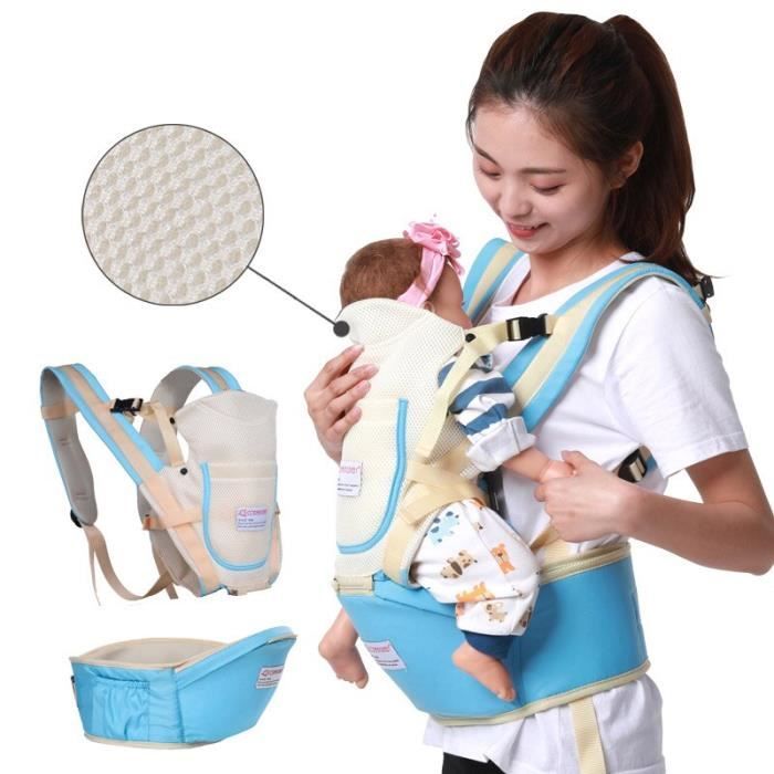 Bleu Respirant Porte Bebe Ergonomique Face Avant Ergonomique Kangourou Porte Bebe Pour Bebe Voyage Bebe Hipseat Porte Bebe Achat Vente Porte Bebe Soldes Sur Cdiscount Des Le Janvier Cdiscount