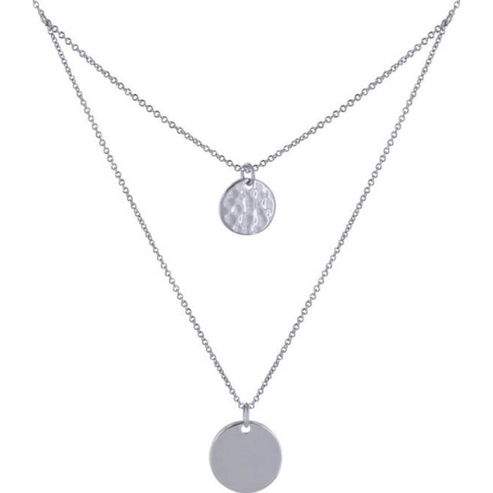 collier argent double chaine collier argent double chaine
