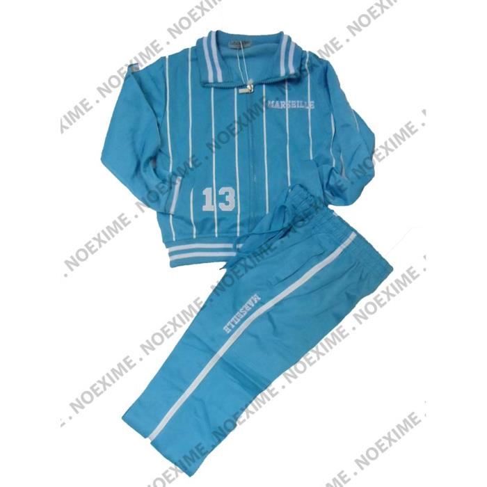 Survetement om sales bleu ciel
