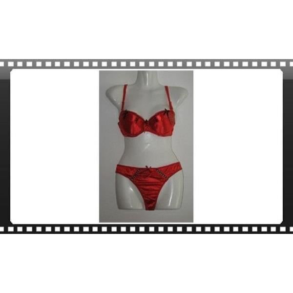 Ensemble Lingerie Soutien Gorge Et String Rouge Rouge Cdiscount Pr t ensemble-lingerie-soutien-gorge-et-string-rouge-rouge-cdiscount-pr-t