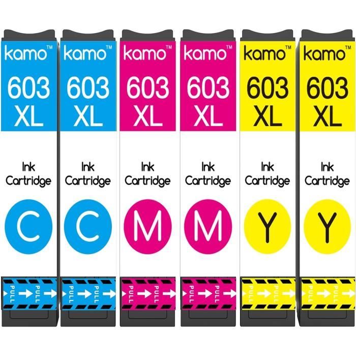 603XL Multipack Compatible avec Epson 603 603XL Couleur Cartouches