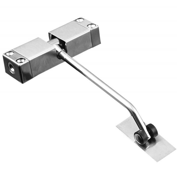 Fermeportes Gasea FermePorte Réglable Acier Fermeture de Porte Automatique Simple Pour Portes