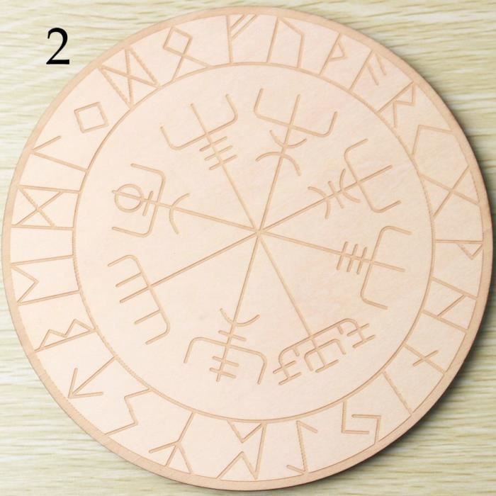 Statue deco,Planche ronde en bois, 15cm-20cm-30cm (1 pièce), modèle ...