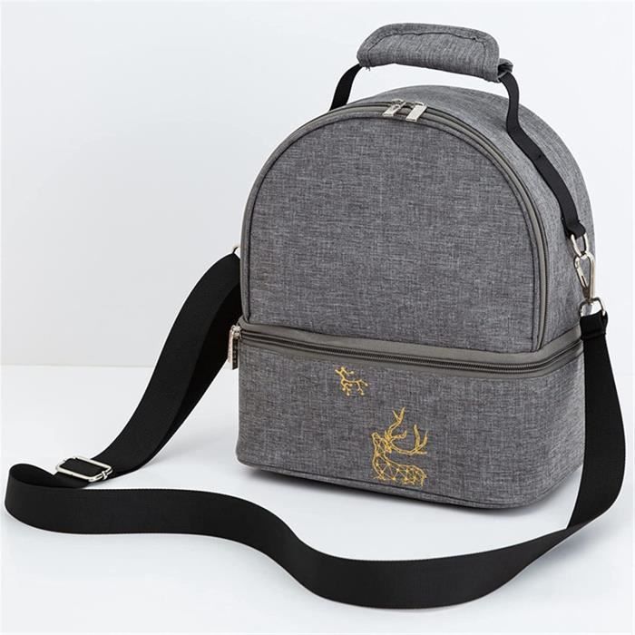 Sac Isotherme Dos Couche Double Sacs Dos De Pique Nique Maman
