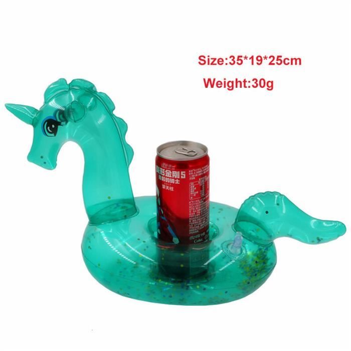MCTECH Blanc Licorne Gonflable Piscine Flotteur Natation Pour Bouée