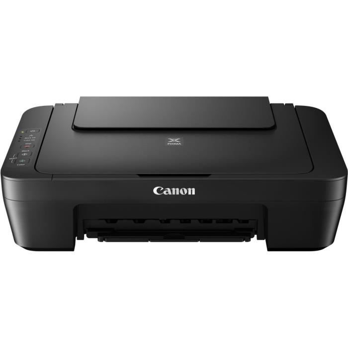 Imprimante Multifonction Jet dencre CANON MG 2555S – Noir – Impression jusquà 8 ipm (A4) – 2 cartouches