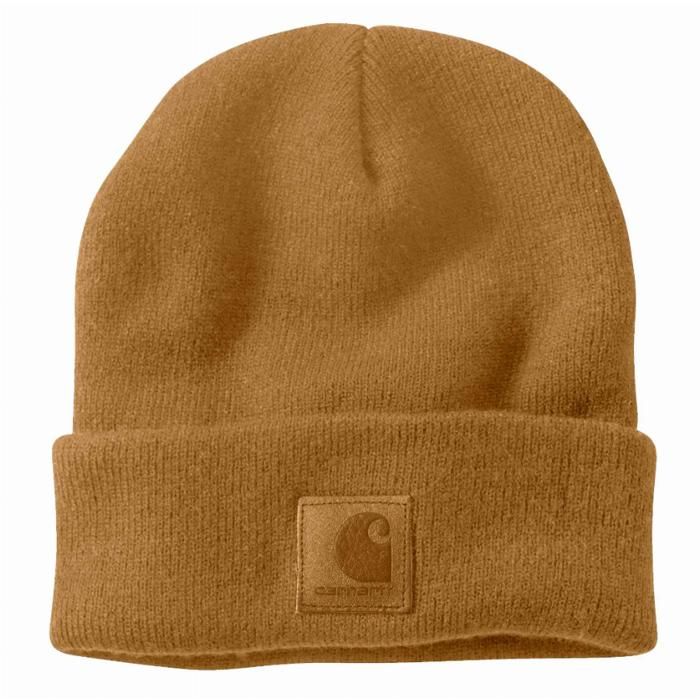 Meilleurs prix pour Bonnets CARHARTT Black Label Watch Hat Marron - 101070