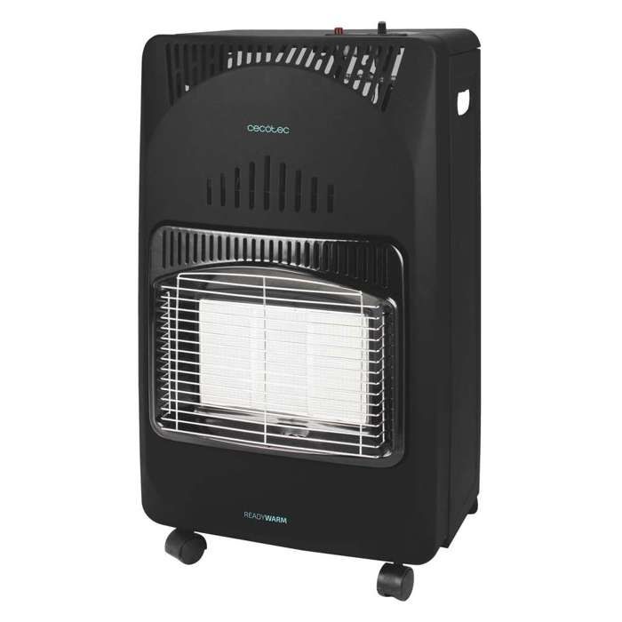 Cecotec Chauffage d’appoint au Gaz Pliable Ready Warm 4000 Slim Fold. Pliable Céramique 3 modes Bouteille de gaz 10 kg