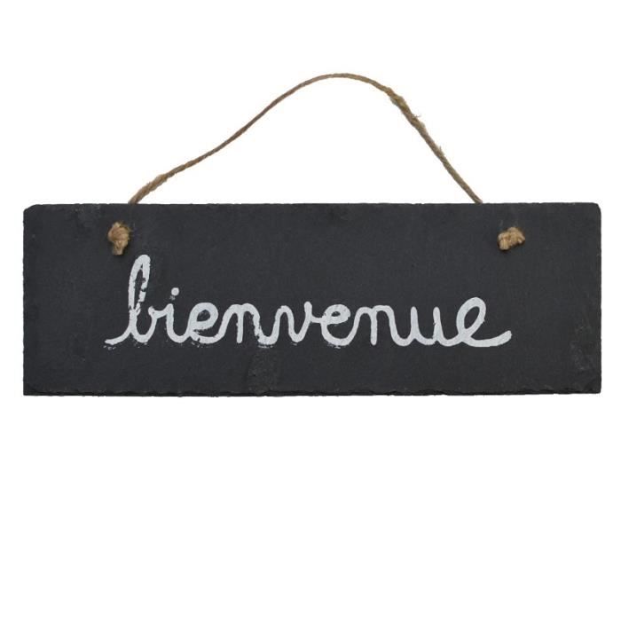 Plaque De Porte Ardoise Achat Vente Pas Cher
