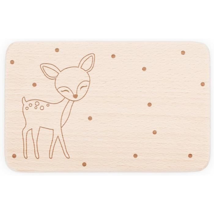 Planche à Petit-Déjeuner En Acacia Zassenhaus - 26x17x1cm | Style Rustique Et Naturel