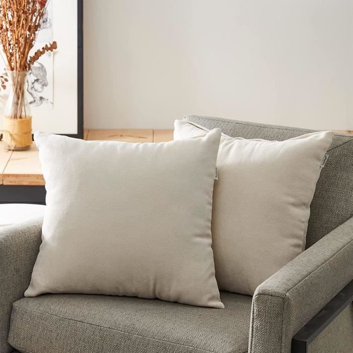 Coussin De Canapé Avec Rembourrage (60 X 80 Cm), Modèle Nino, Tissu