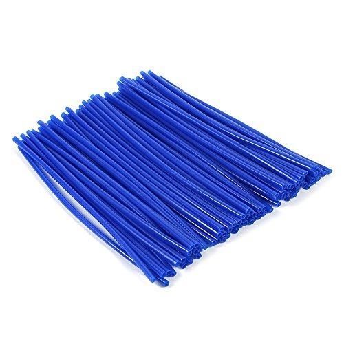 DishKooker Protection de Rayons de Roue de v/élo pour Jantes de Motocross color/ées 24 cm