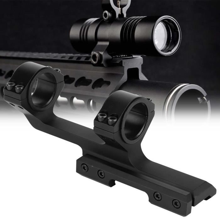 Support De Lunette à Double Anneau Avec Niveau à Bulle - Compatible Rails Picatinny 11 Mm Et Tubes 25,4 Mm / 30 Mm - 1