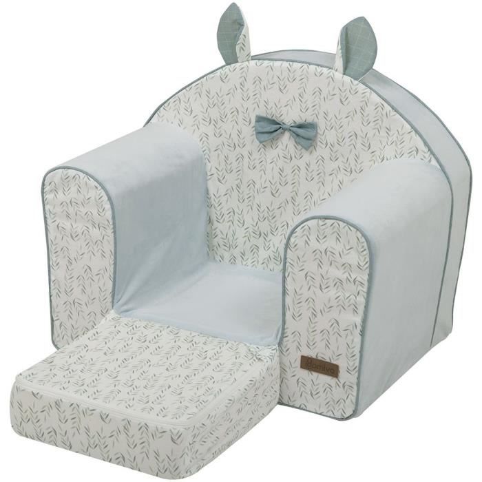 Fauteuil transformable esprit nature - DOMIVA - Filou - Vert - Effet crochet - 43x55 5 cm HT 50cm Fauteuil transformable esprit nature - DOMIVA - Filou - Vert - Effet crochet - 43x55 5 cm HT 50cm