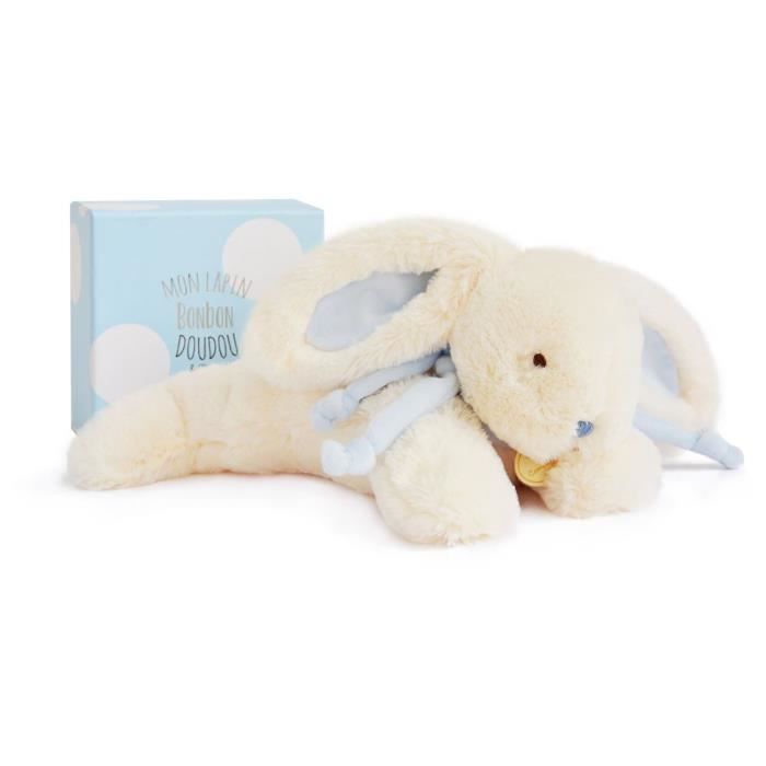 lapin bonbon bleu doudou et compagnie