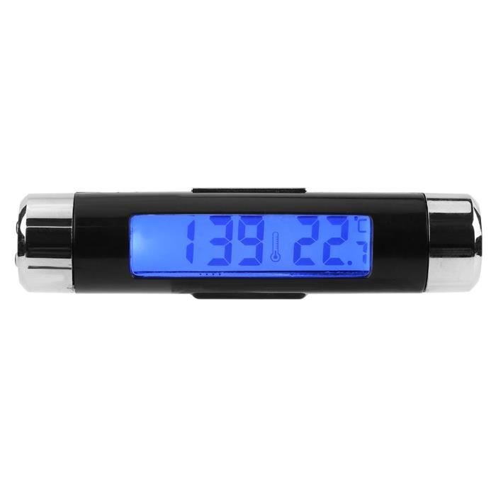 Thermomètre Numérique LED Pour Voiture – Sonde 1 M, Affichage -50°C à 110°C – Alimentation 5-12V – Rouge/bleu/vert - 5