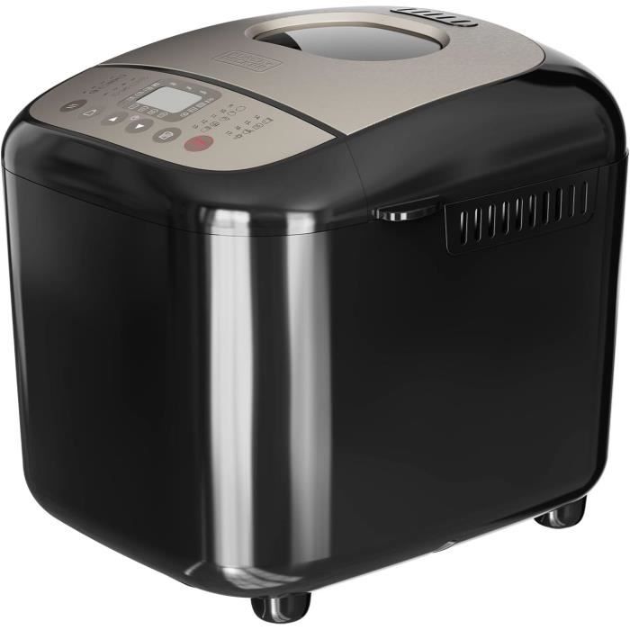 Machine à pain - BLACKDECKER - BXBM600E - 600W - 17 programmes - 3 niveaux de dorage
