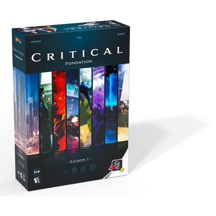 critical - foundation - jeux de société - gigamic
