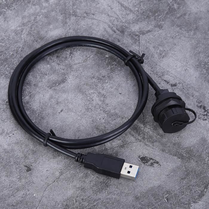 Adaptateur étanche 12V vers USB QUADLOCK - , Support téléphone et GPS