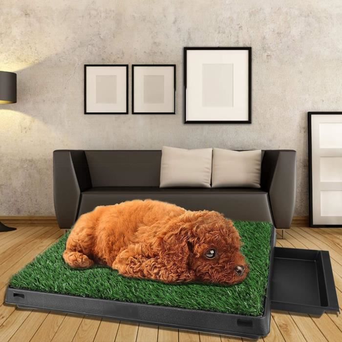 Toilette Pour Chien Interieur Bac A Litiere Interieur Domestiques Tapis D Herbe Pour Chiens Animaux Pet Gazon Portable Achat Vente Tapis Proprete Alese Toilettes Portables Pour Ch Cdiscount