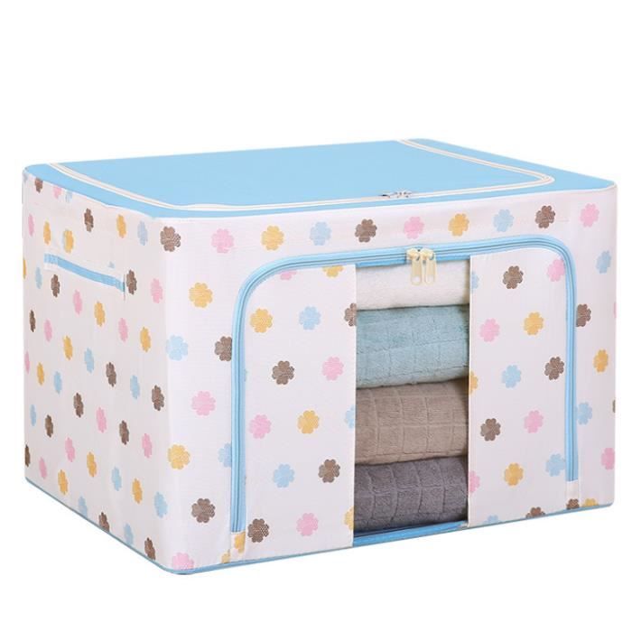 Révéler- Pack of 4 Sacs de déménagement avec fermeture à glissière et poignées à carreaux panier