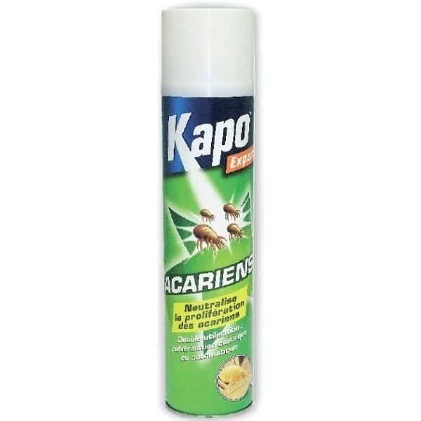 Aérosol anti-acariens KAPO EXPERT. Spray 400ml. - Cdiscount Au quotidien