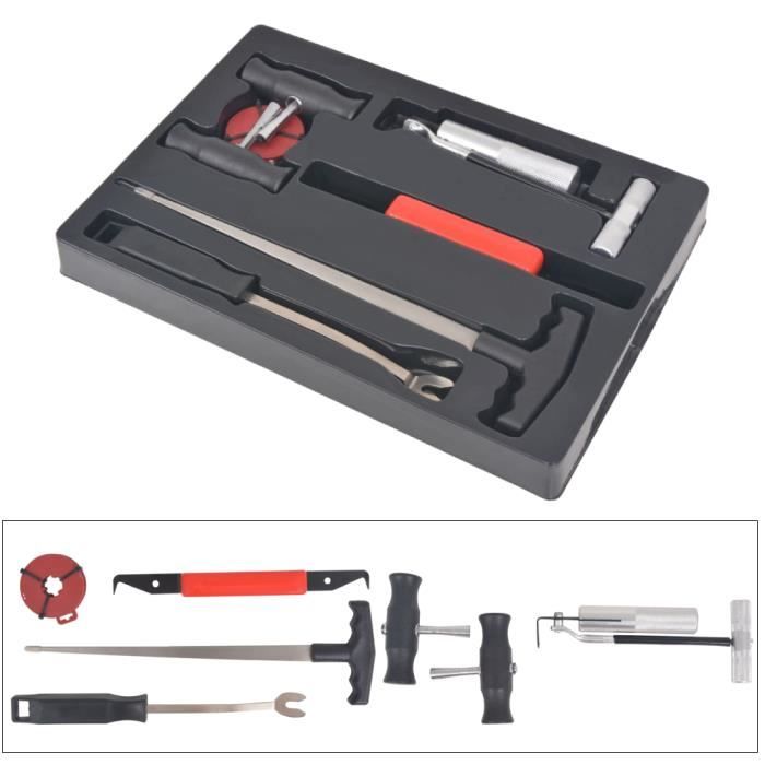Kit Professionnel D'enlèvement De Pare-brise Voiture | 3 Outils En Métal Et Plastique | Pour Tous Modèles - 6